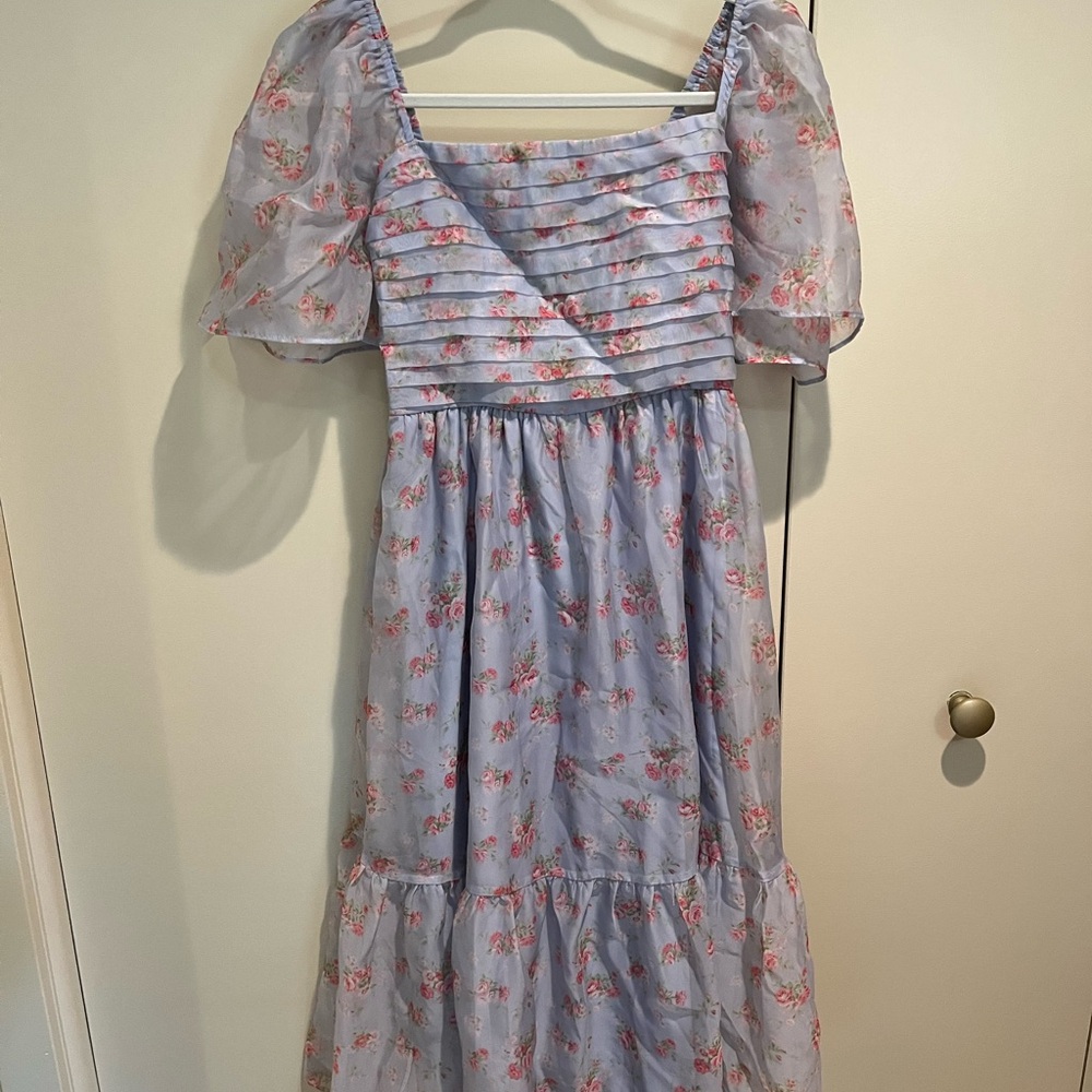 Abercrombie & Fitch Lavender Smocked Dress